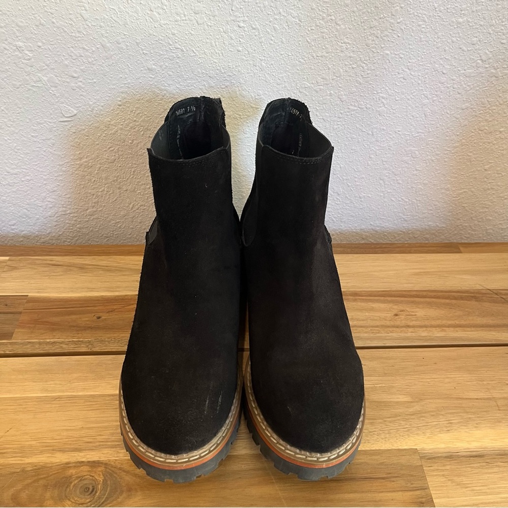Bertuchi Lug Sole Chelsea Boots Suede EU 38 - Picture 3 of 10
